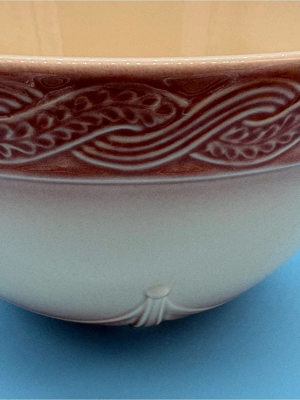 Longaberger American Craft Paprika 11 x 6 Mixing Bowl